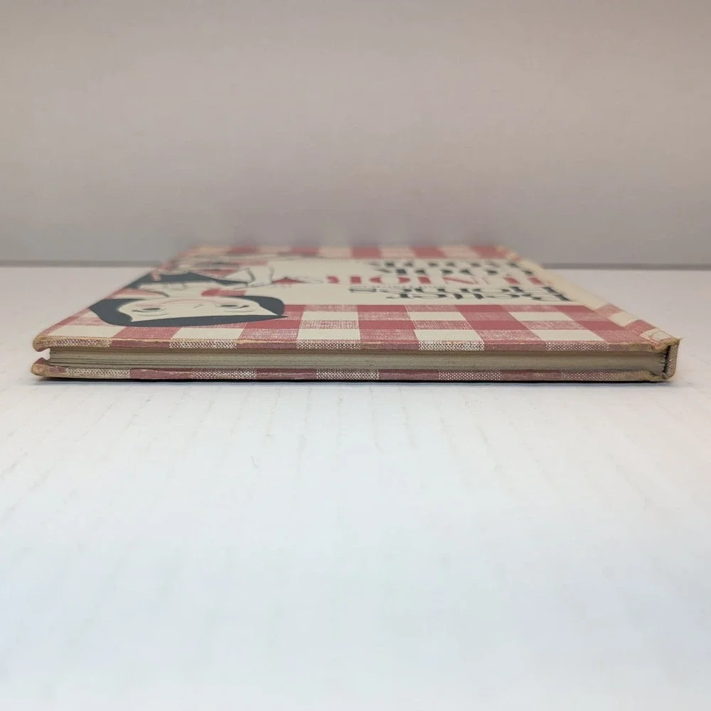 Vintage 1963 Better Homes and Gardens Junior Cook Book Meredith Press Gingham